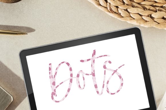 Download Dots Procreate Brush for Hand Lettering - Hand lettering Collection