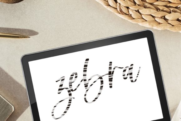 Download Zebra Procreate Brush for Hand Lettering - Hand lettering Collection