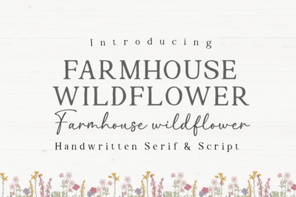 Download Farmhouse Wildflower - Premium Resources