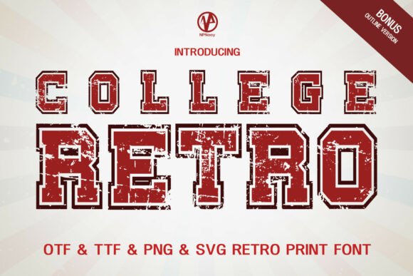 Download College Retro - Premium Bundle